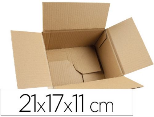 Caixa para embalar q-connect fundo automatico medidas 210x170x110 mm espessura cartao 3 mm , Q-connect , 75237 , 5705831261389